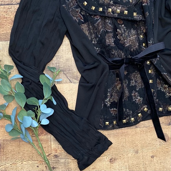 ALBERTO MAKALI Gorgeous Jacket that Ties in Front - Picture 2 of 11